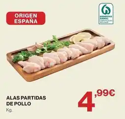 Supercor Origen - alas partidas de pollo oferta