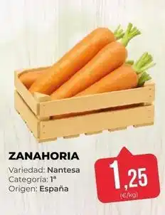 SPAR Gran Canaria Origen - zanahoria oferta