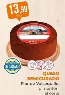 SPAR Gran Canaria Valsequillo - queso semicurado oferta