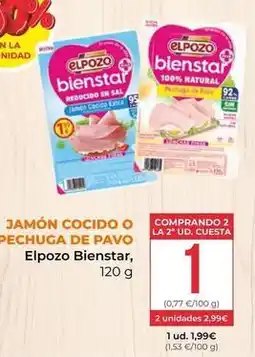 SPAR Gran Canaria Legado elpozo - jamón cocido o pechuga de pavo oferta
