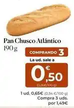 SPAR Gran Canaria Chusco - pan atlantico oferta
