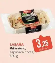 SPAR Gran Canaria Lasaña oferta