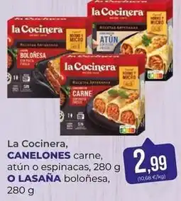 SPAR Gran Canaria La cocinera - , carne, atún o espinacas oferta