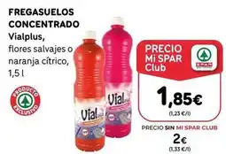 SPAR Gran Canaria Vialplus - fregasuelos concentrado oferta