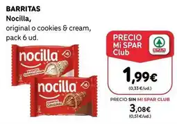 SPAR Gran Canaria Nocilla - barritas oferta