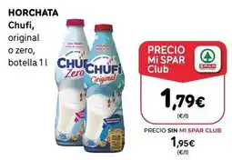 SPAR Gran Canaria Chufi - horchata oferta