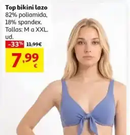 Alcampo Top bikini lazo oferta