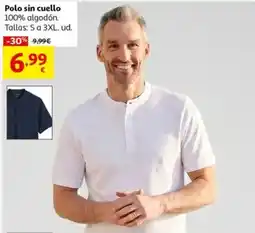 Alcampo Polo sin cuello oferta