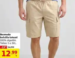 Alcampo Bermuda bolsillo lateral oferta