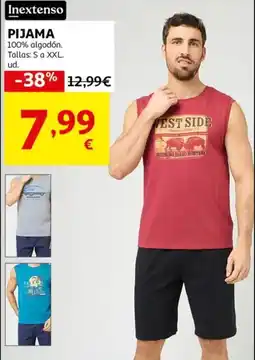 Alcampo INEXTENSO Pijama oferta
