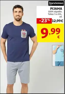 Alcampo INEXTENSO Pijama oferta