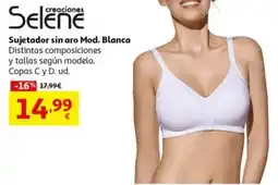 Alcampo Sujetador sin aro Mod. Blanca oferta