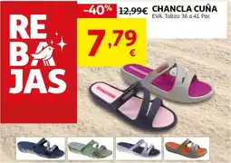 Alcampo Chancla cuña oferta