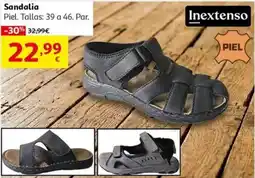 Alcampo INEXTENSO Sandalia oferta