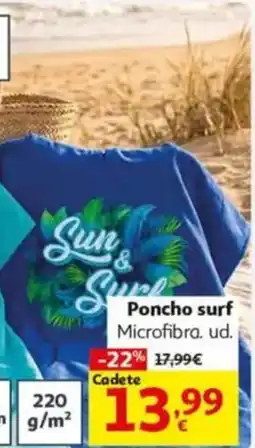 Alcampo Poncho surf oferta