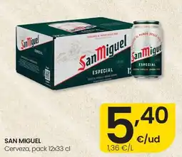Eroski SAN MIGUEL Cerveza oferta