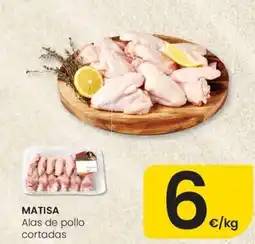 Eroski MATISA Alas de pollo cortadas oferta