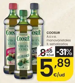 Eroski COOSUR A.O.v.e. monovarietales señalizados oferta