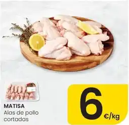Eroski MATISA Alas de pollo cortadas oferta
