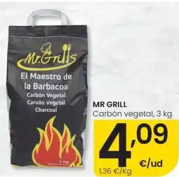 Eroski MR GRILL Carbón vegetal oferta