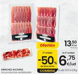 Eroski SÁNCHEZ ALCARAZ Los productos señalizados oferta