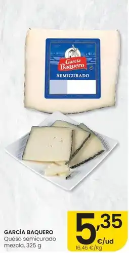 Eroski GARCÍA BAQUERO Queso semicurado mezcla oferta