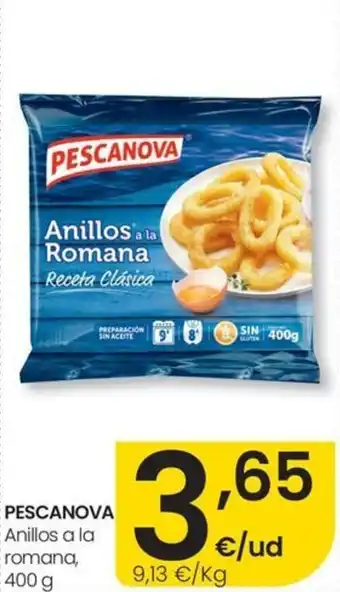 Eroski PESCANOVA Anillos a la romana oferta