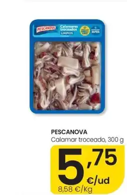 Eroski PESCANOVA Calamar troceado oferta