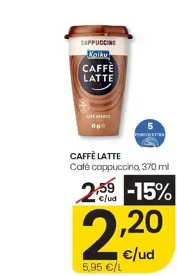 Eroski CAFFÈ LATTE Café cappuccino oferta