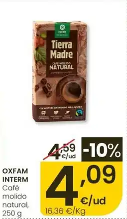 Eroski OXFAM INTERM Café molido natural oferta