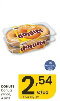Eroski DONUTS Donuts glacé oferta