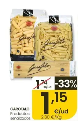 Eroski GAROFALO Productos señalizados oferta