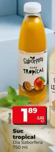 Dia DIA SABORFERA Suc tropical oferta