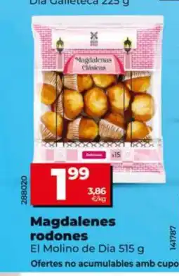 Dia EL MOLINO DE DIA Magdalenes rodones oferta