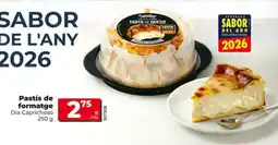 Dia DIA CAPRICHOSO Pastís de formatge oferta