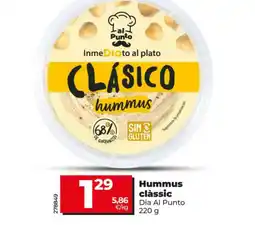 Dia DIA AL PUNTO Hummus clàssic oferta