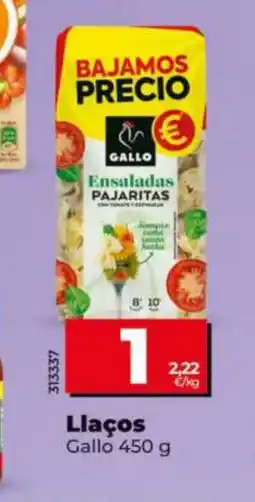 Dia GALLO Llaços oferta