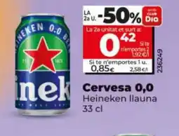 Dia HEINEKEN Cervesa 0,0 oferta