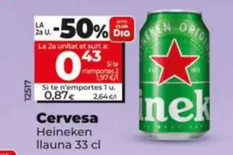 Dia HEINEKEN Cervesa oferta