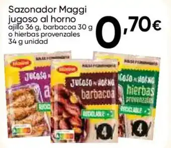 FROIZ MAGGI Sazonador jugoso al horno oferta