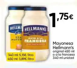 FROIZ HELLMANN'S Mayonesa oferta