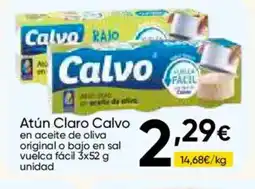 FROIZ CALVO Atún Claro oferta