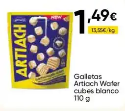 FROIZ ARTIACH Galletas Wafer cubes blanco oferta