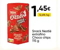 FROIZ Snack Nestlé extrafino Choco chips oferta