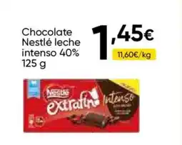 FROIZ Chocolate Nestlé leche intenso 40% oferta