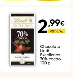 FROIZ LINDT EXCELLENCE Chocolate 70% cacao oferta