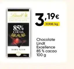 FROIZ LINDT EXCELLENCE Chocolate 85% cacao oferta
