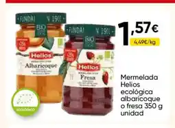 FROIZ HELIOS Mermelada ecológica albaricoque o fresa oferta