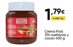 FROIZ FROIZ Crema 13% avellanas cacao oferta