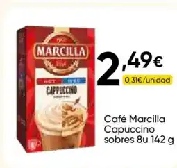 FROIZ MARCILLA Café Capuccino sobres 8u oferta
